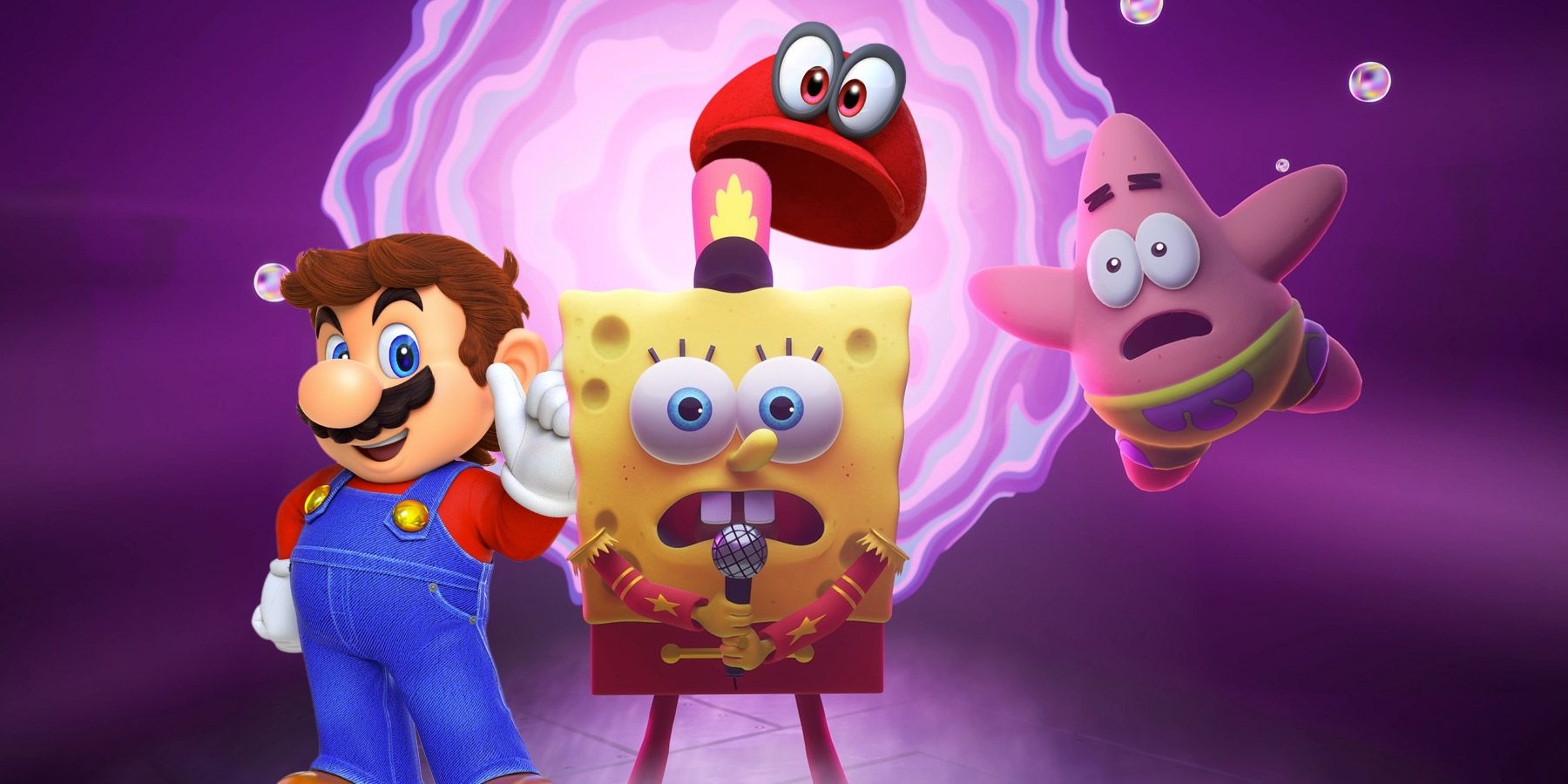 Spongebob Squarepants Cosmic Shake Mario Odyssey Inspiration