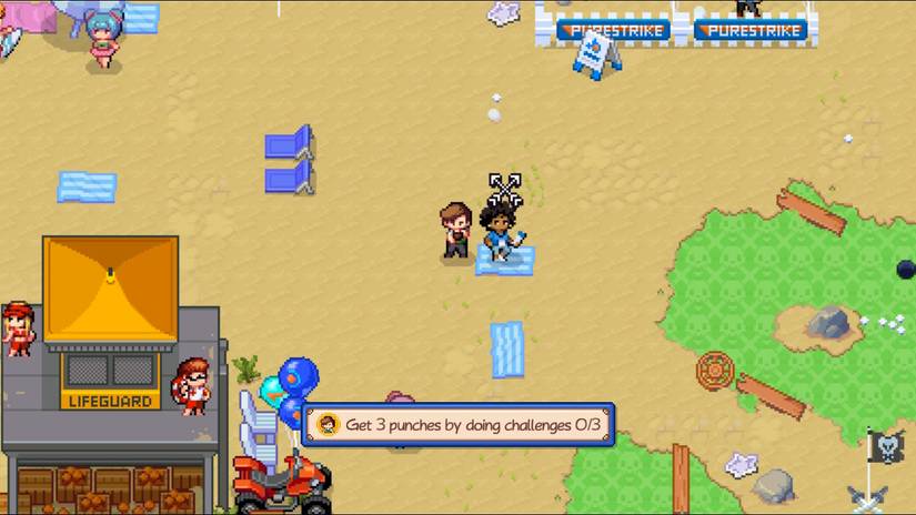 sports story punchcard