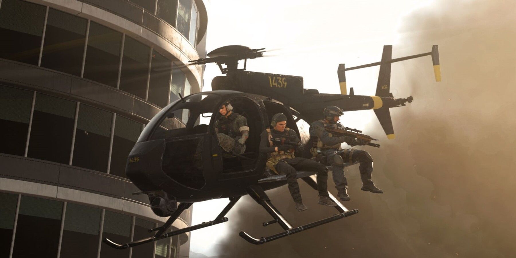 Squad in Helicopter in Warzone2