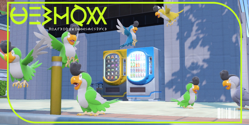 Pokedex entry of Squawkabilly in Pokemon Scarlet and Violet