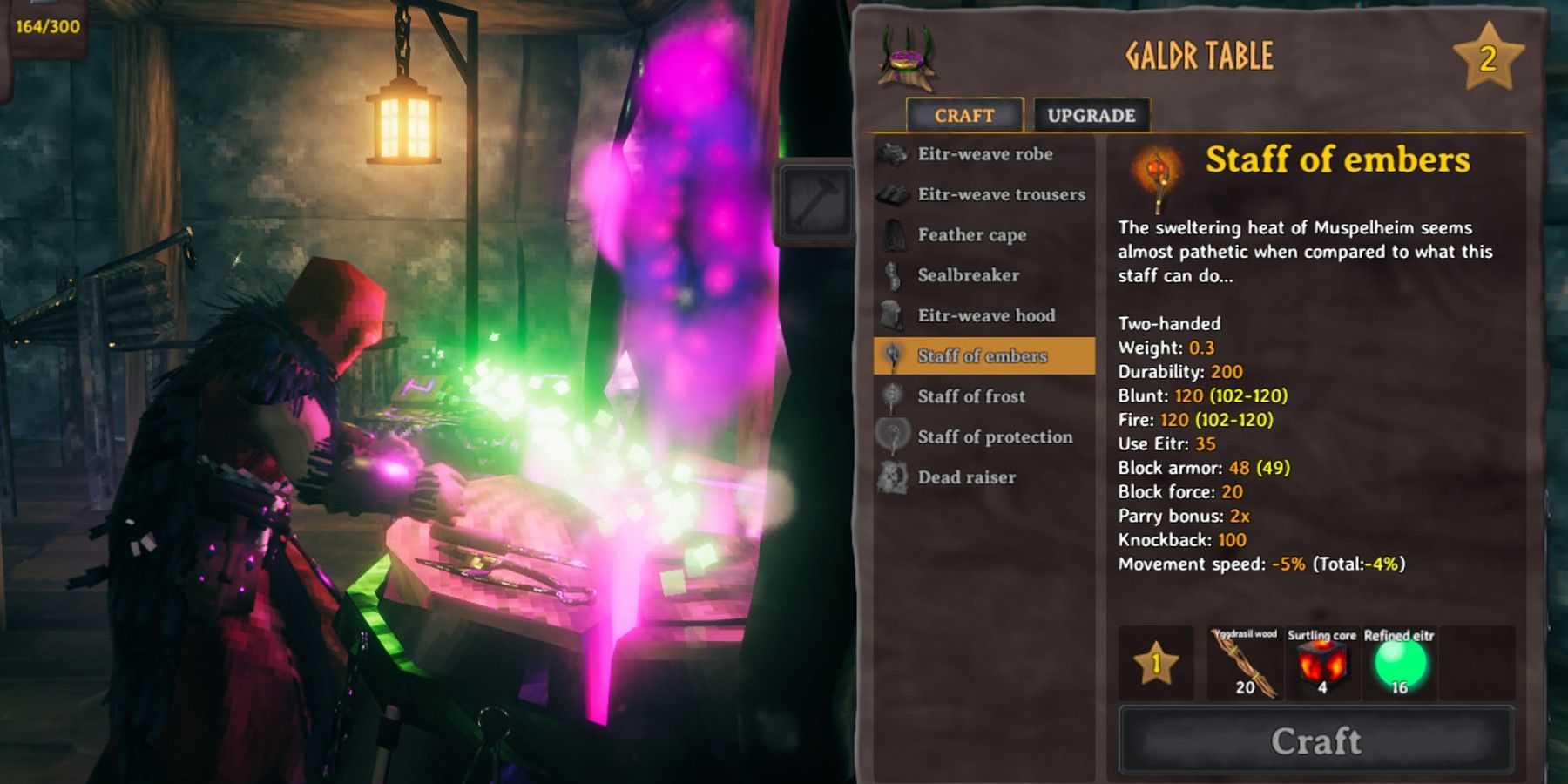 staff of embers crafting in valheim