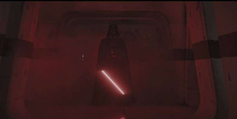 Star Wars Rogue One Vader Hallway Scene