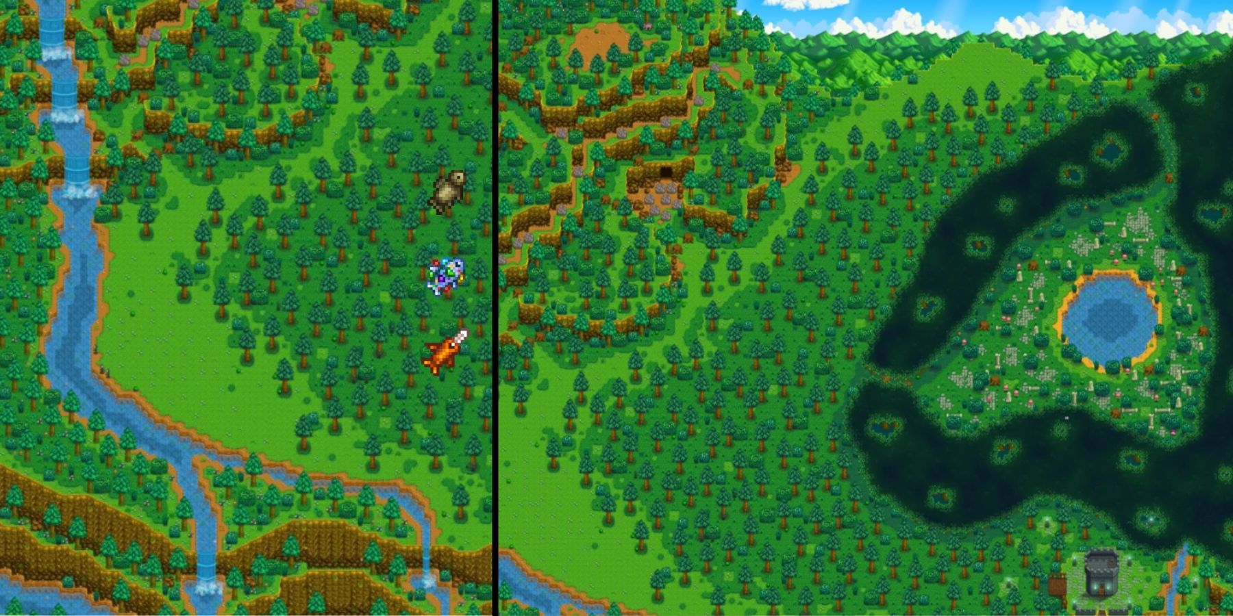 stardew valley expanded highlands cave ruins new fish
