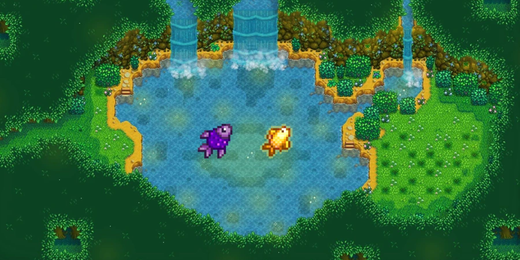 stardew valley expanded sprite spring cave new fish