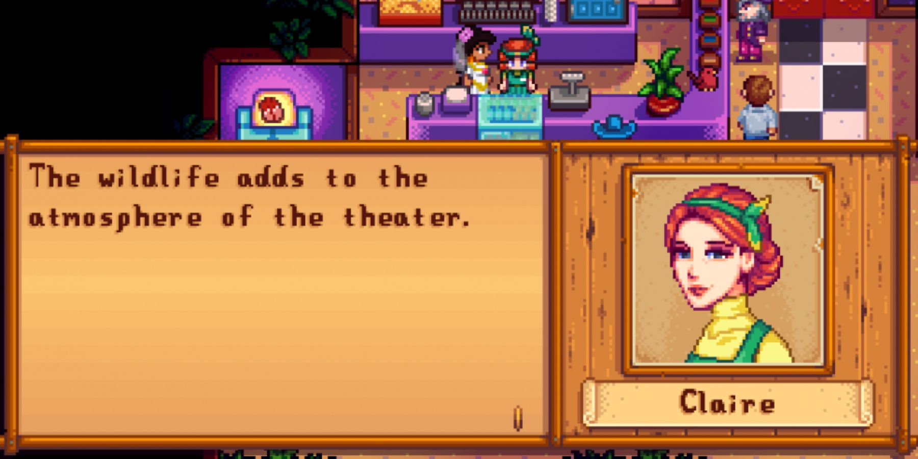 Stardew Valley Extended Claire Theater