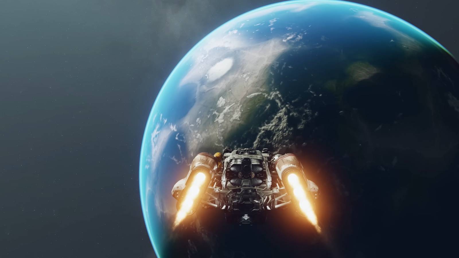 Starfield Earth Preview and Ship