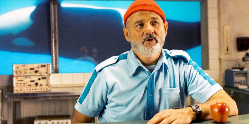 Steve Zissou in The Life Aquatic With Steve Zissou