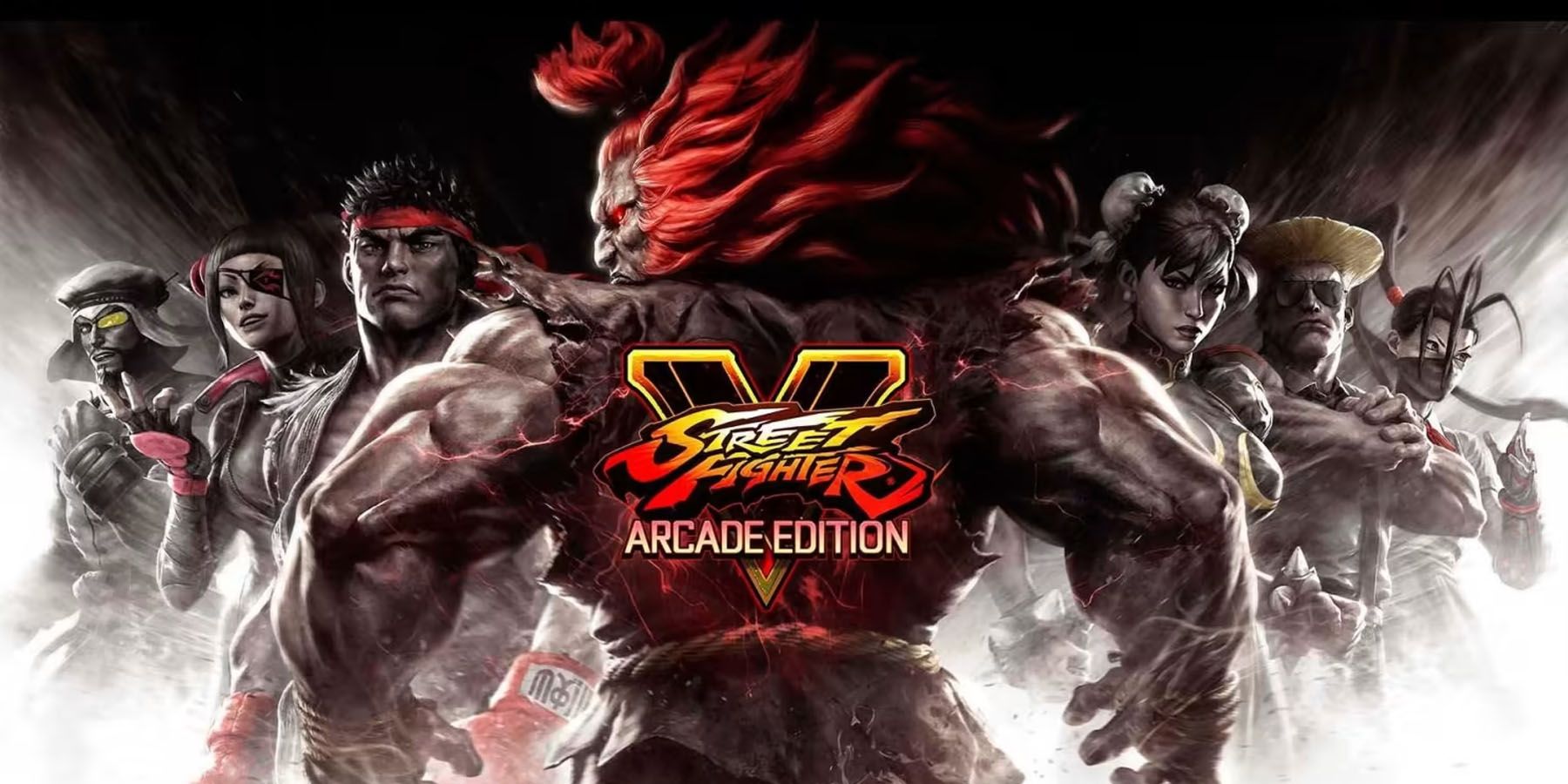Street Fighter 5 Arcade Edition Key art