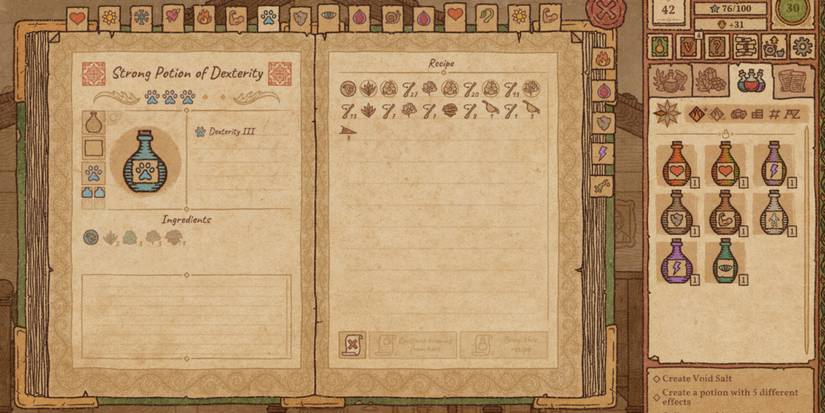 strong potion of dexterity