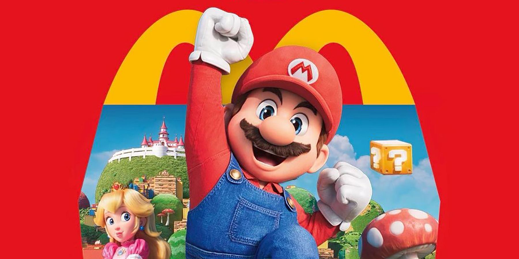 Mario Movie McDonald s Happy Meal Toys Launch in The US