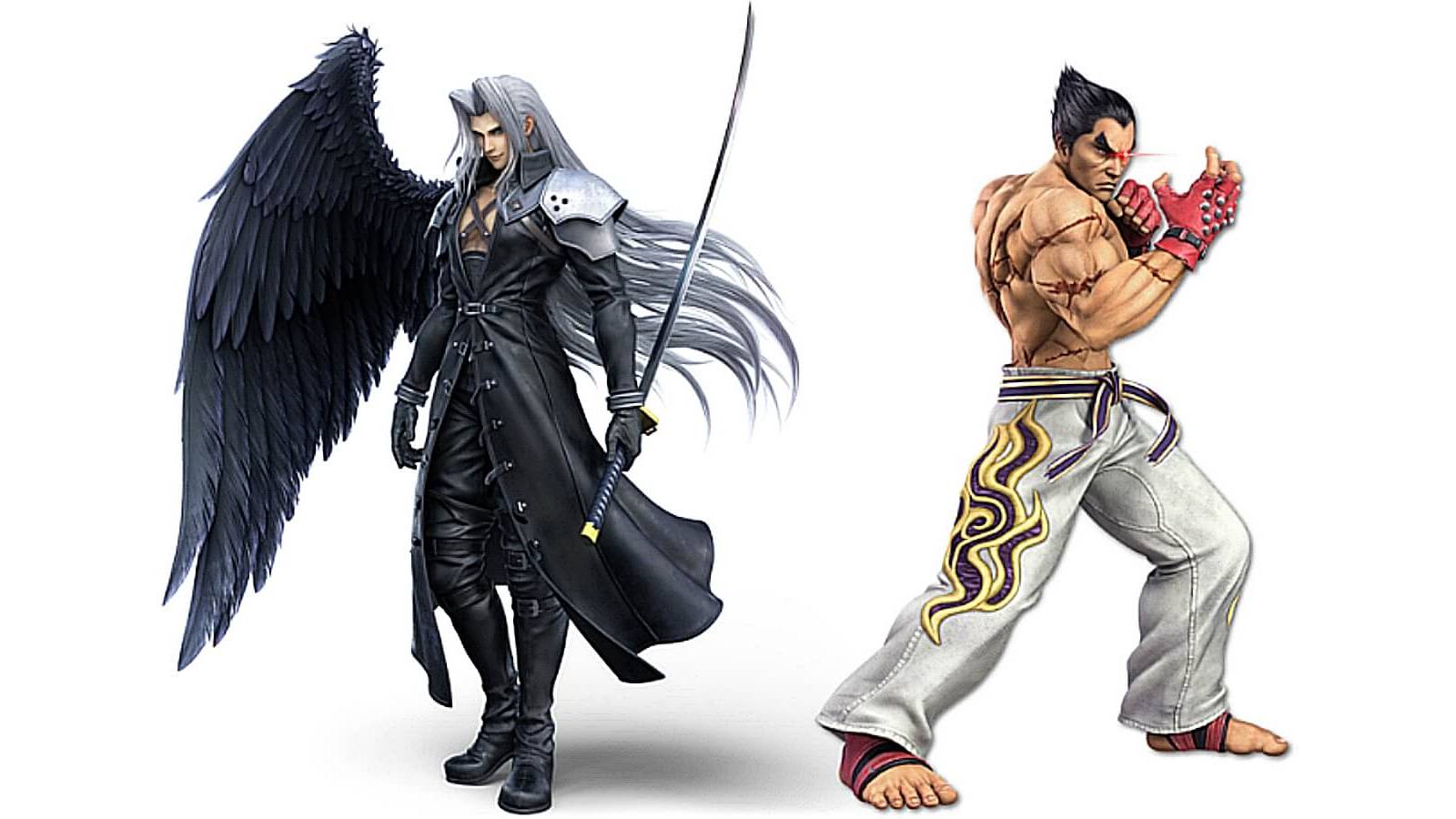 super smash bros ultimate amiibo sephiroth kazuya