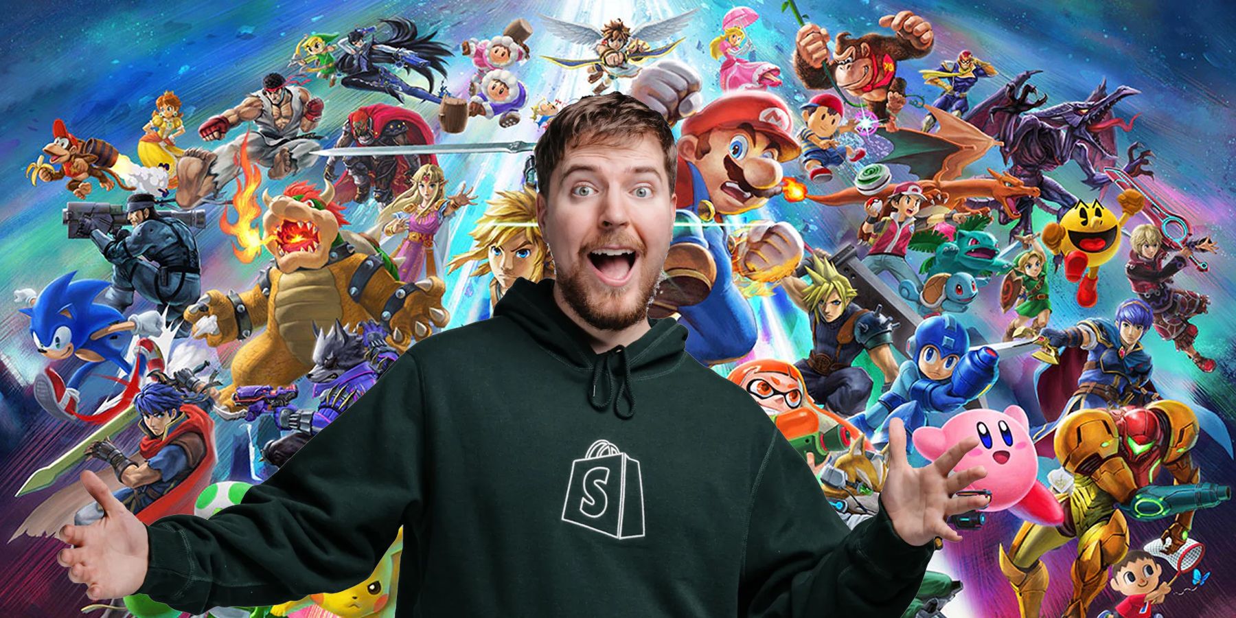 Super Smash Bros. Ultimate Mod Adds  Star MrBeast to the Game