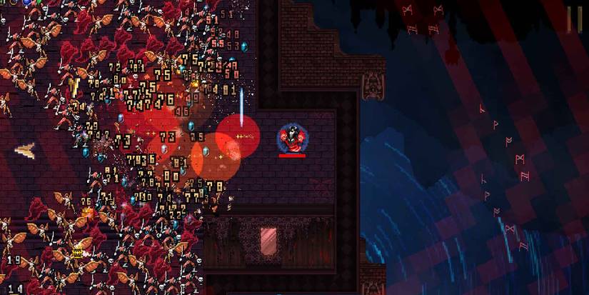 Avatar Infernus in Gallo Tower in Vampire Survivors