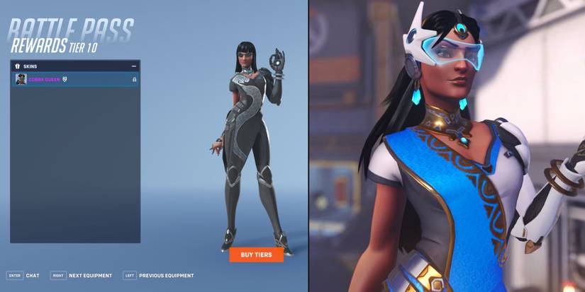 Symmetra - Cobra Queen Hero Skin