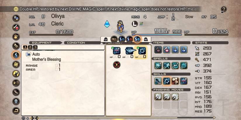 tactics ogre reborn mother's blessing