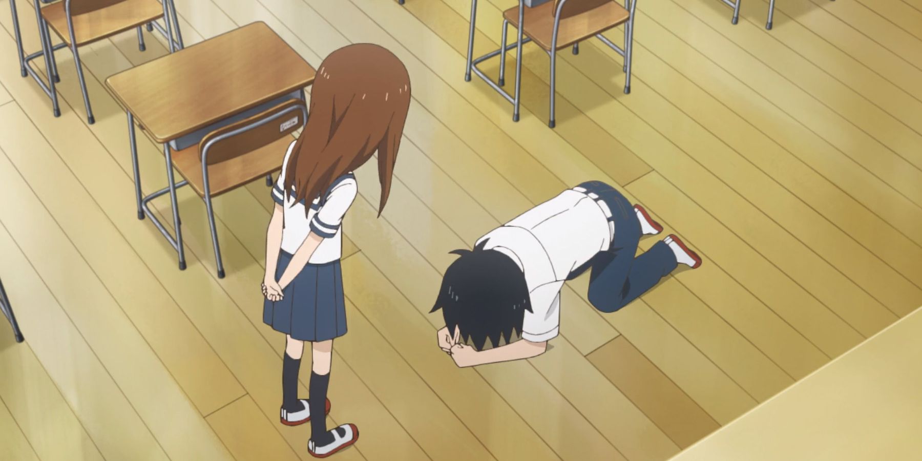 Teasing Master Takagi-san season 3 basketbal skit