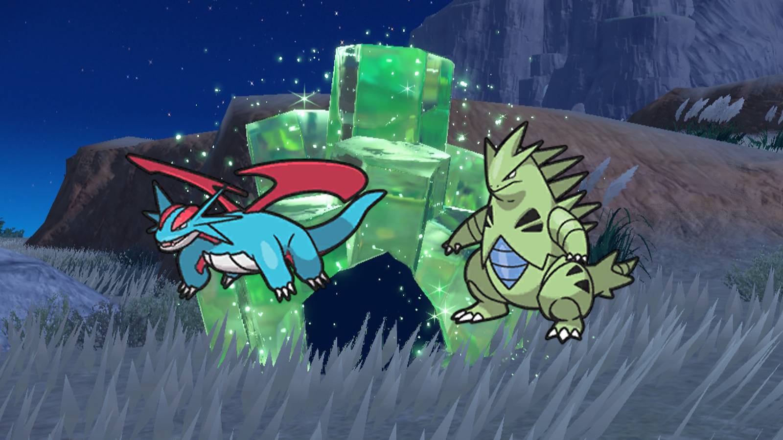 pokemon scarlet and violet tyranitar salamence tera raid event december 