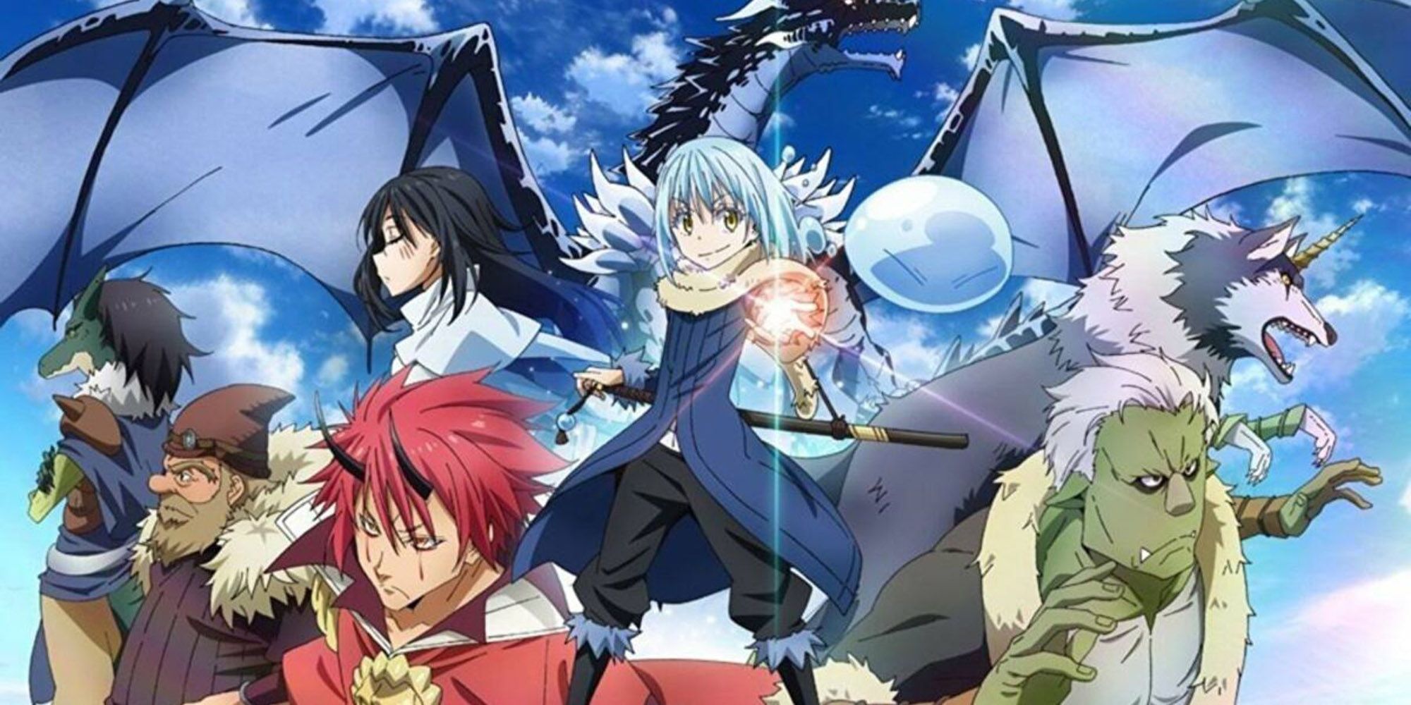 main characters in That Time I Got Reincarnated As A Slime