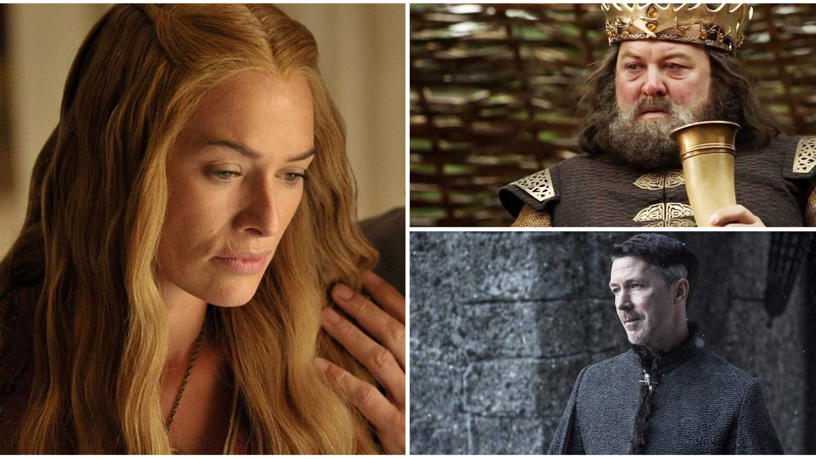 The 7 Deadly Sins Of Game Of Thrones Characters Cersei Robert and Littlefinger