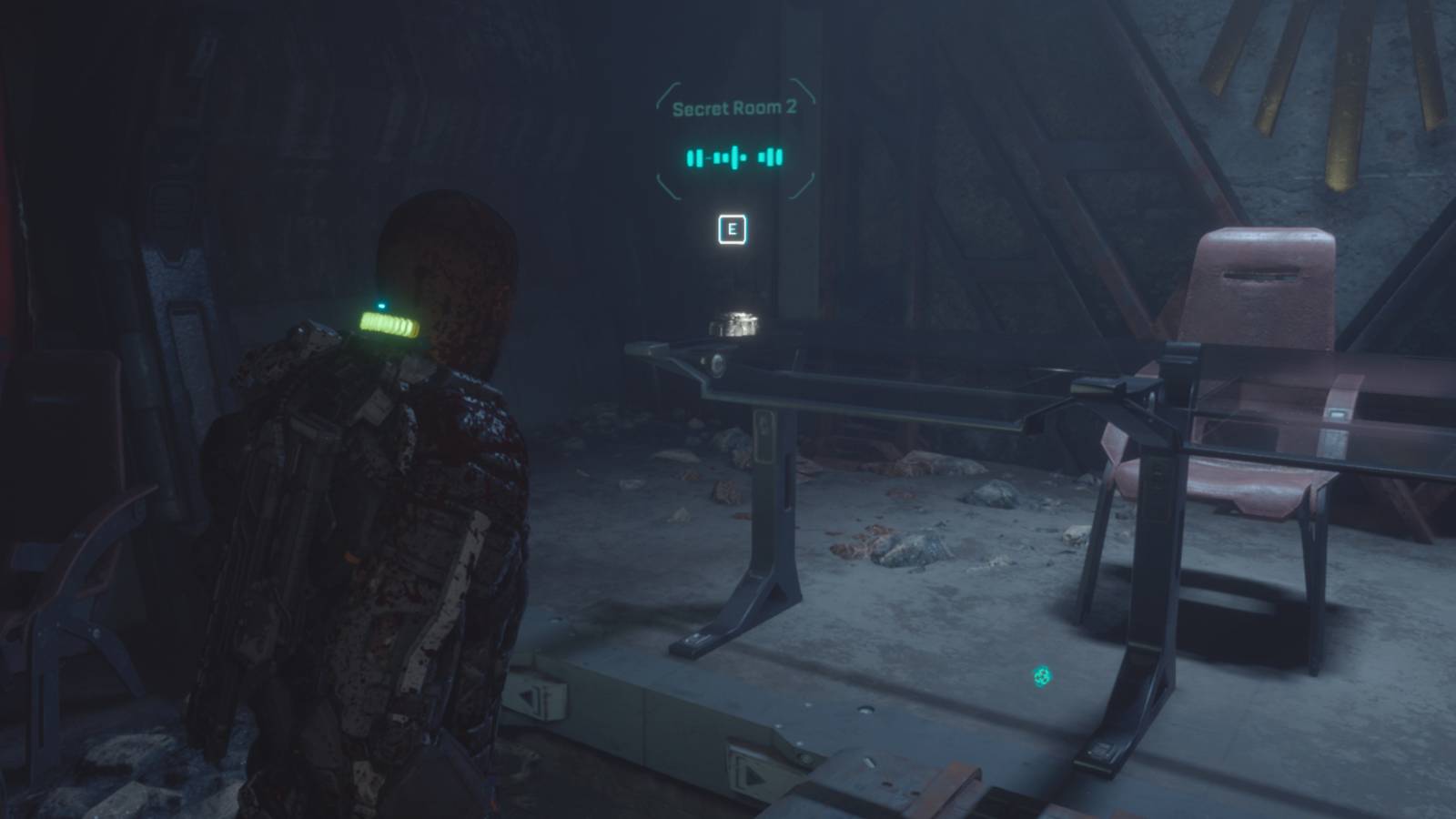 The second secret room is found beneath the prison's power reactor