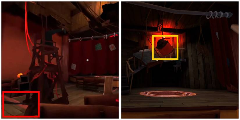 the first stage light location in hello neighbor 2 back to school dlc