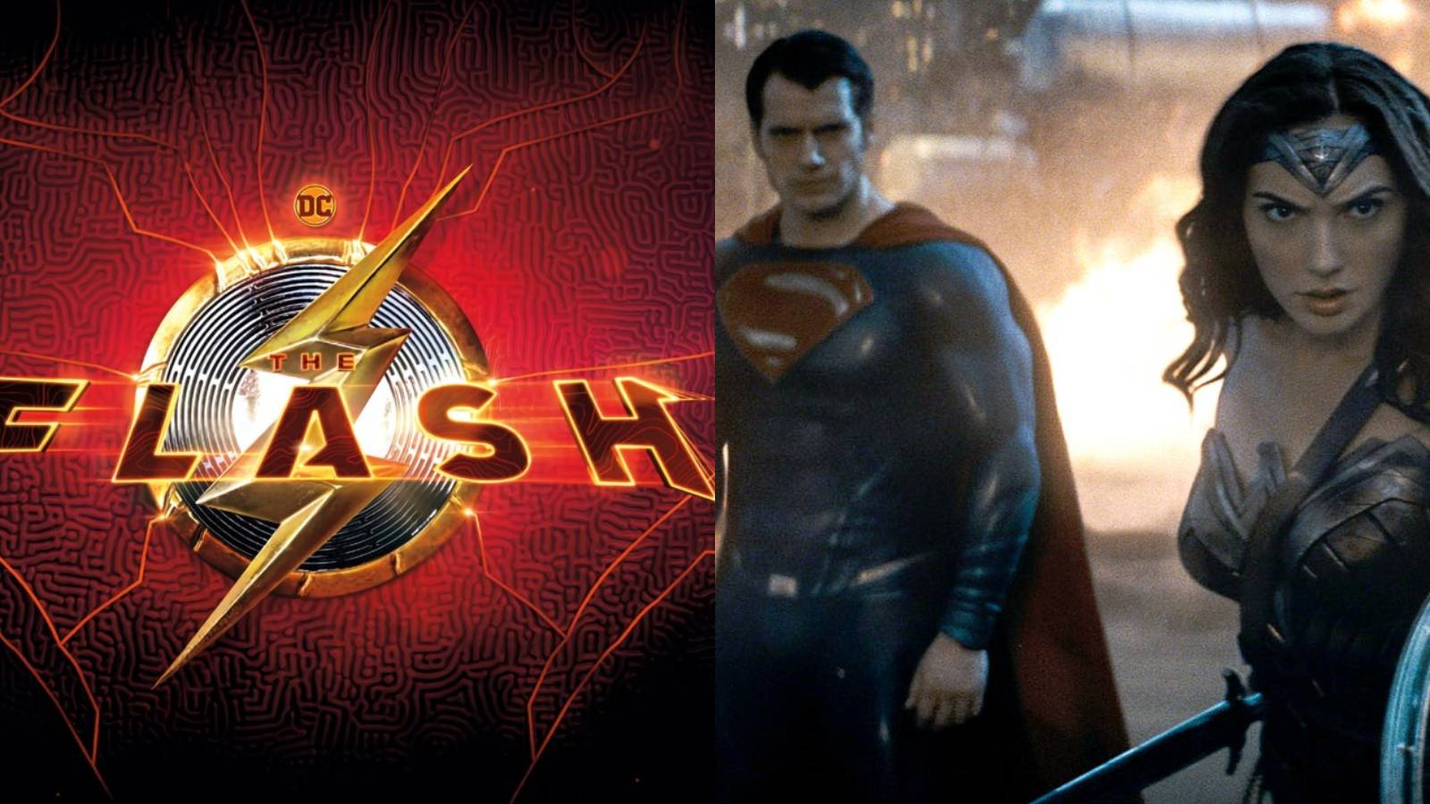 The Flash Henry Cavill Superman Gal Gadot Wonder Woman