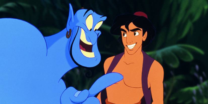 the genie and aladdin