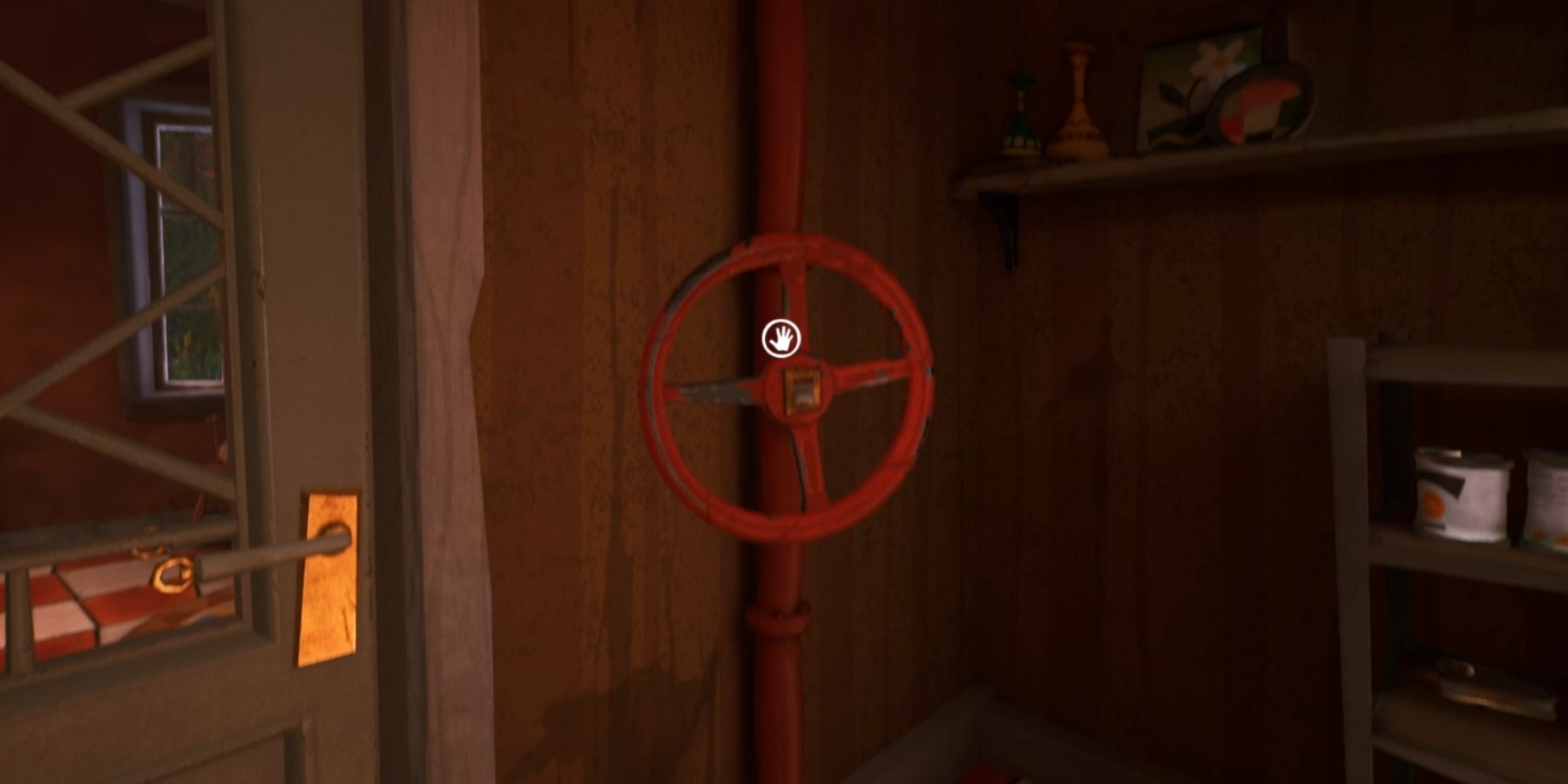 the red wheel in hello neighbor 2