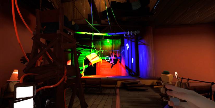 the theater in hello neighbor 2 back to school dlc