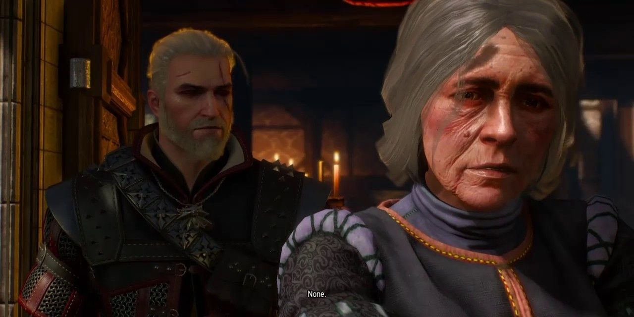 The Witcher 3 Geralt meets Countess Mignole