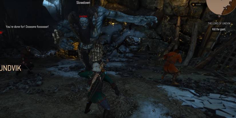 The Witcher 3 Ice Giant