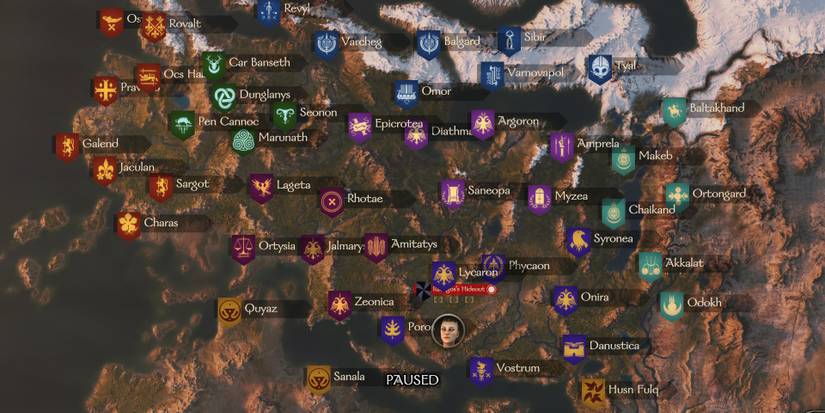 Mount & Blade 2: Bannerlord World Map 