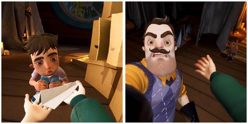 theodore stopping aaron rescue mission in hello neighbor 2