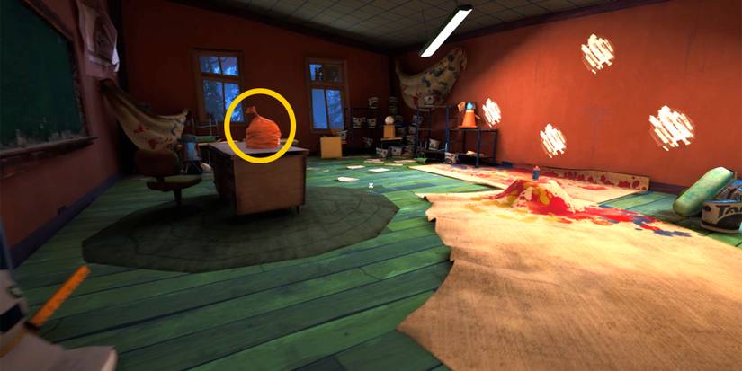 third waste bag location in hello neighbor 2 back to school dlc
