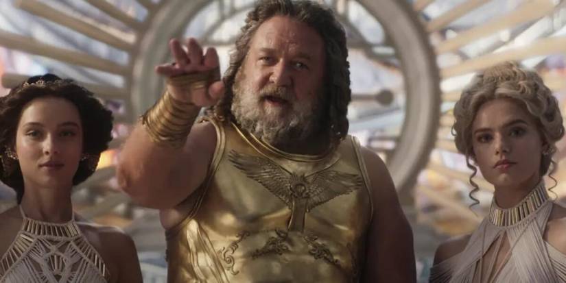 Zeus in Thor Love and Thunder