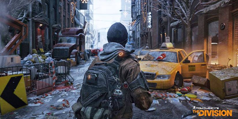 tom clancy's the division agent trash filled street