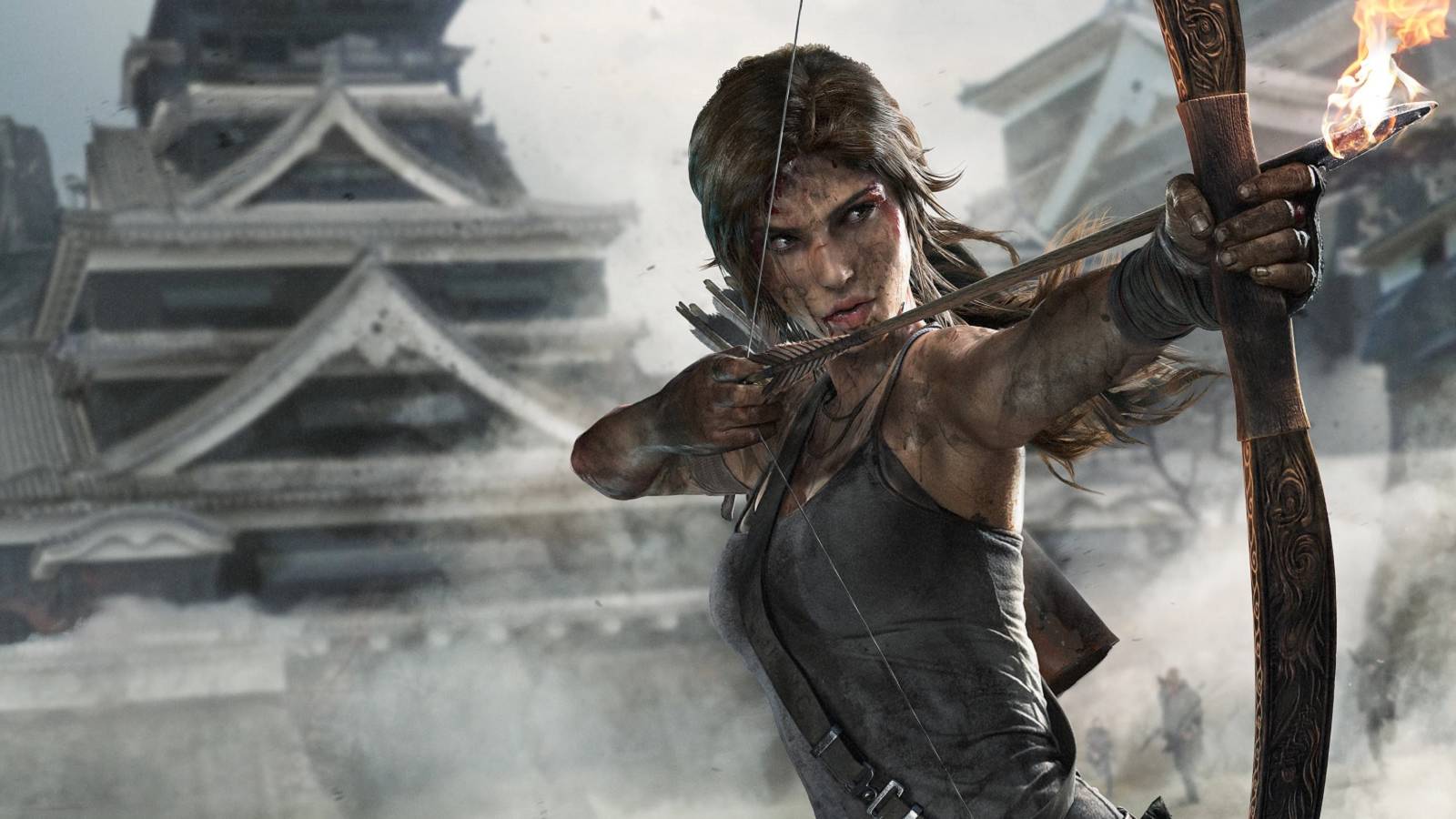 tomb raider lara croft bow and arrow