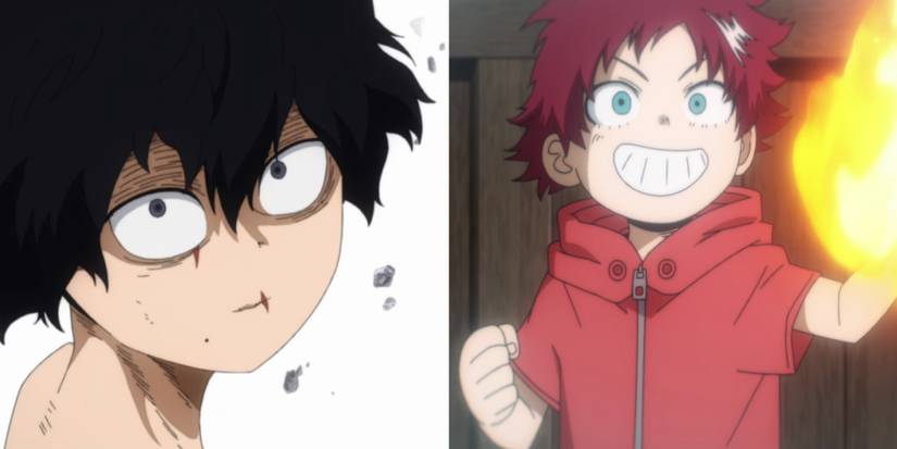 Young Shigaraki Tomura and Toya Todoroki (Dabi) – My Hero Academia