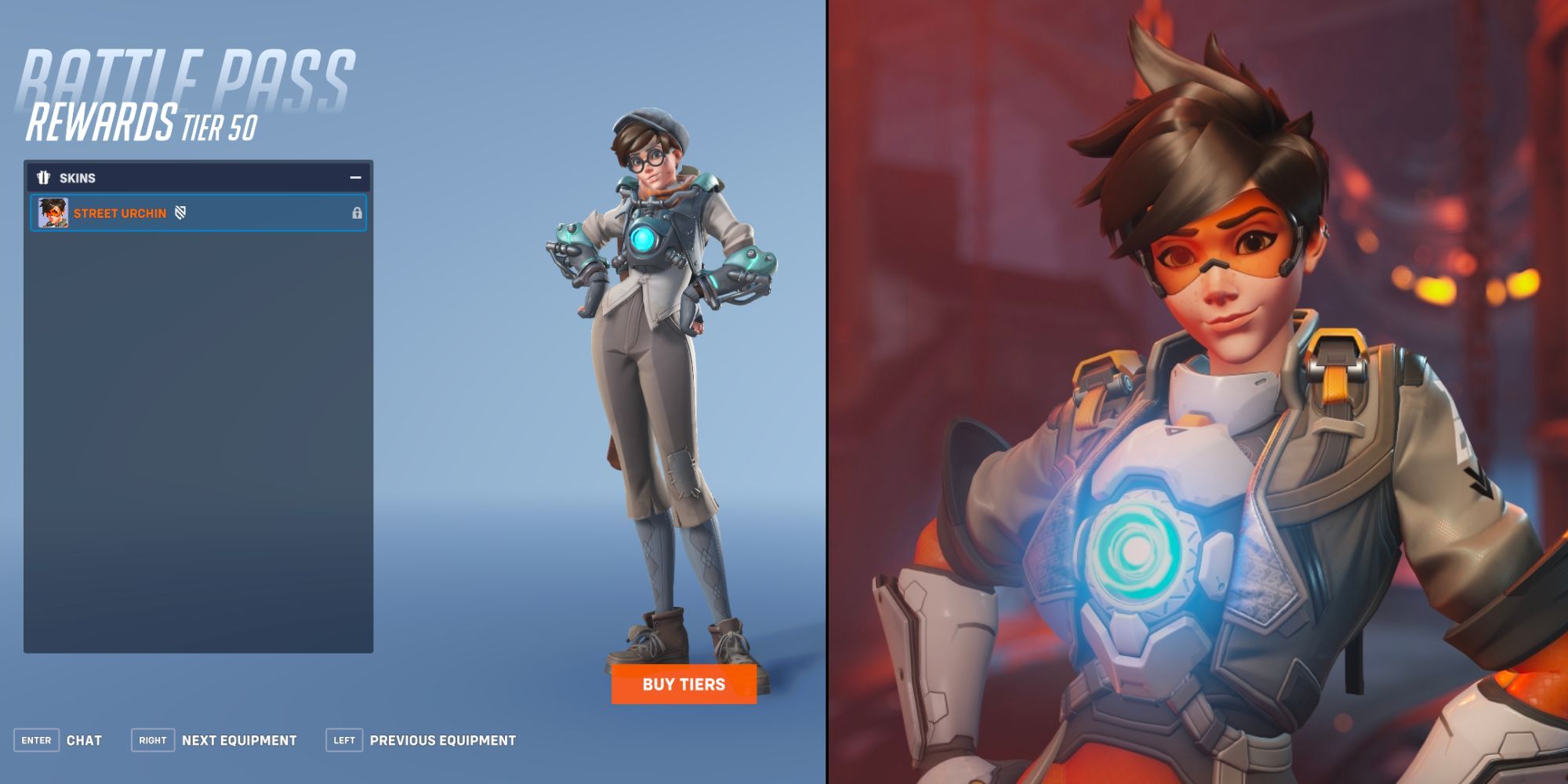 Tracer - Street Urchin Hero Skin