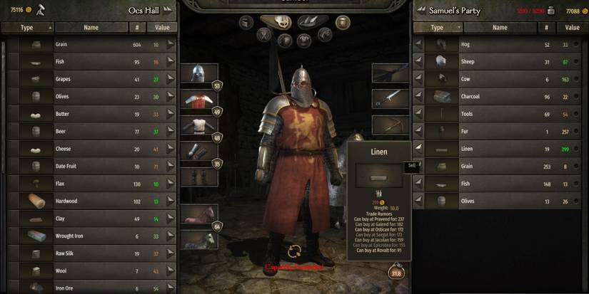 Mount & Blade 2: Bannerlord Trading Goods