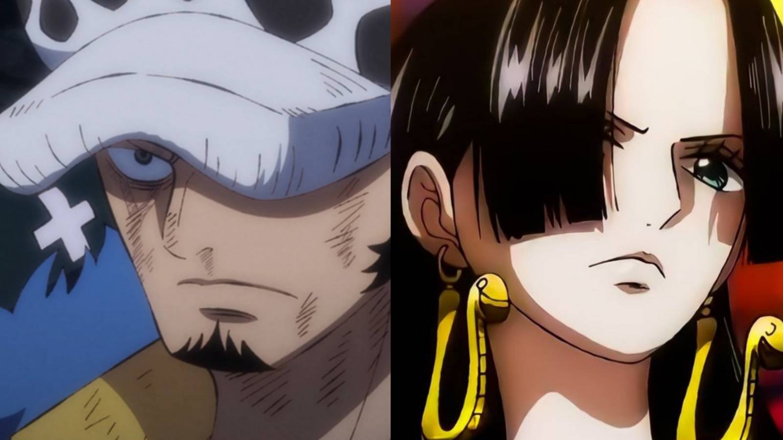 trafalgar law and boa hancock