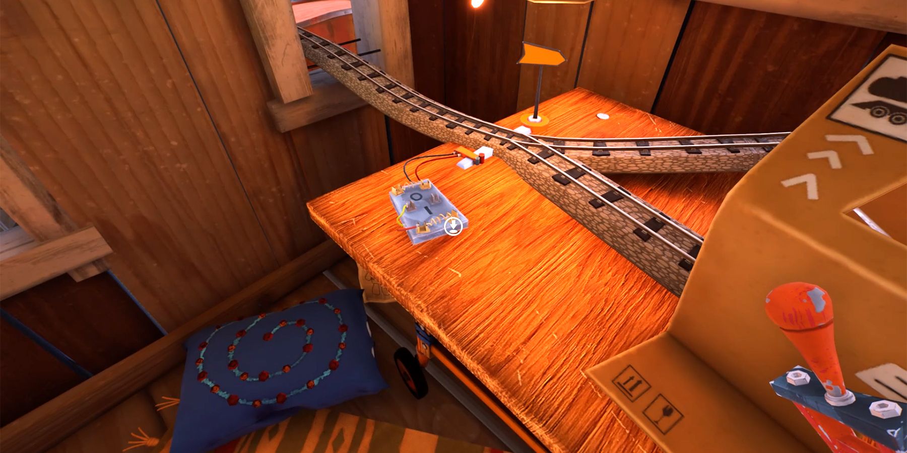 train missing lever in hello neighbor 2