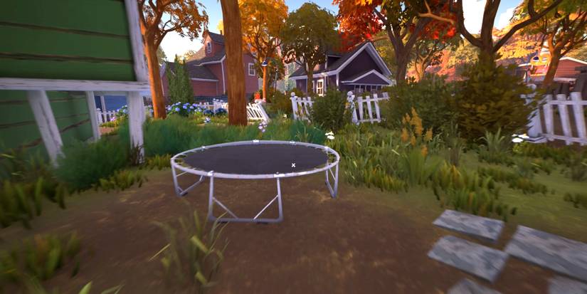 trampoline in hello neighbor 2