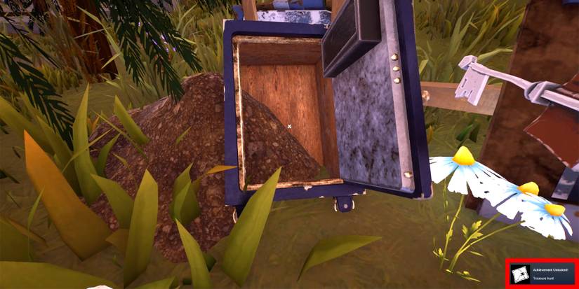 treasure hunt achievement in hello neighbor 2