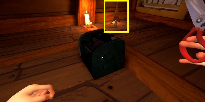 triangle trophy location in hello neighbor 2