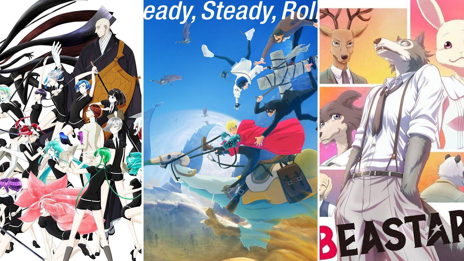 Trigun Stampede Land of Lustrous Beastars