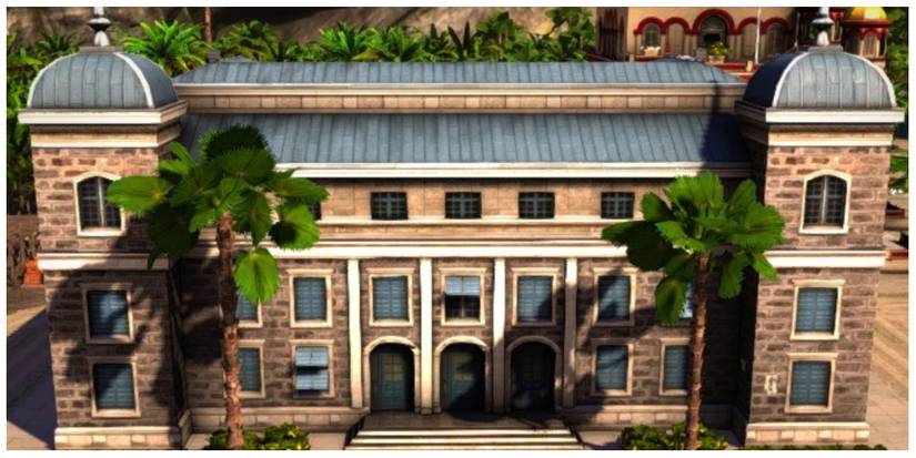 a Library in Tropico 6