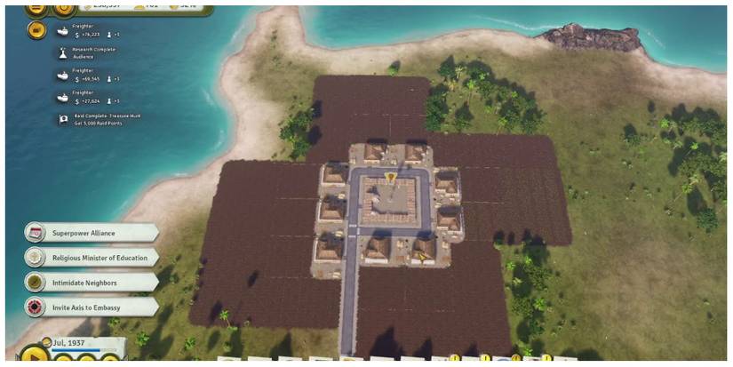 a plantation in Tropico 6
