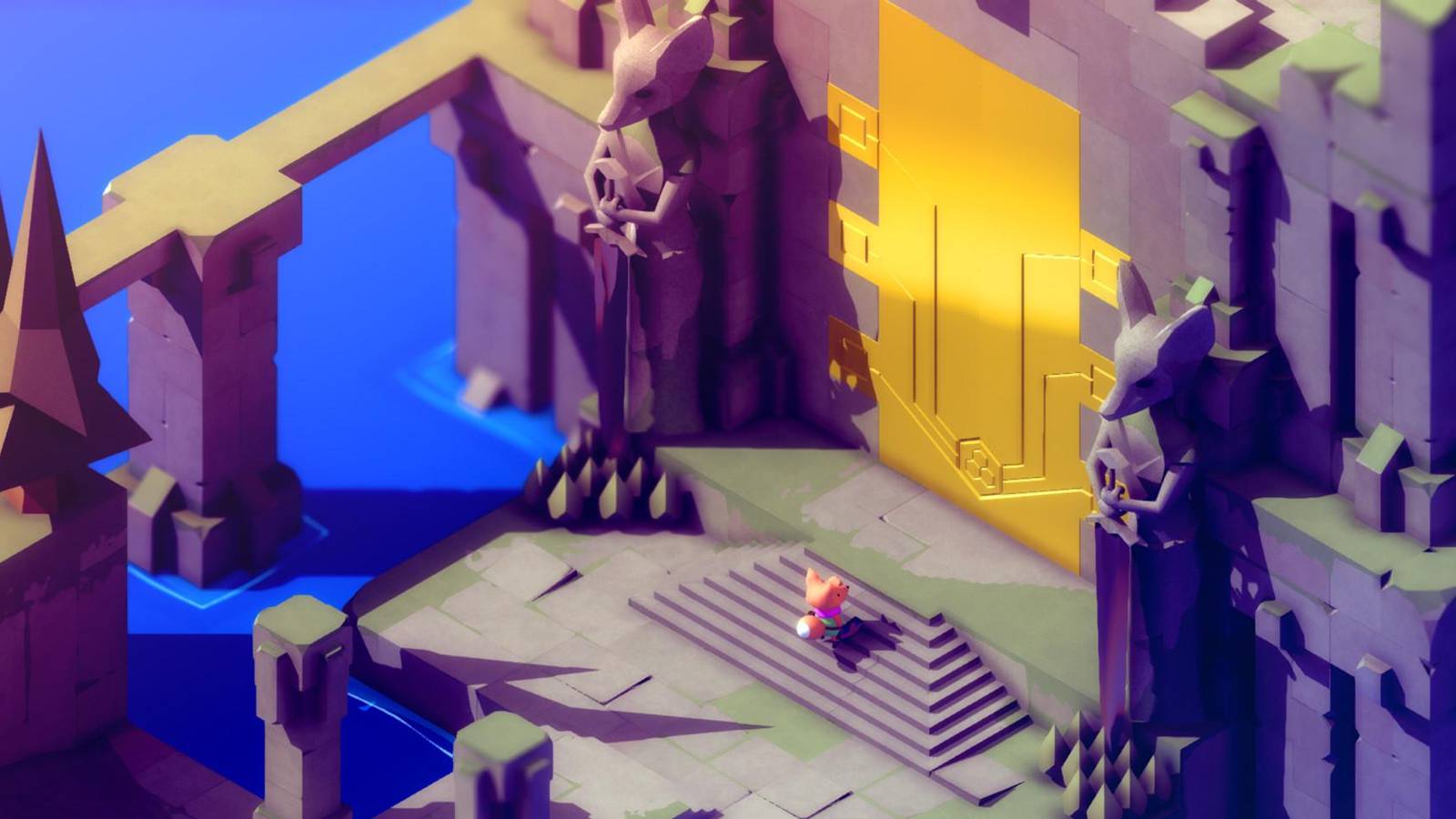 tunic fox and the golden door