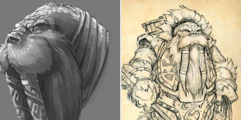 Tuskarr concept art from World of Warcraft Wrath of the Lich King